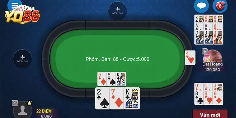 Phỏm Trực Tuyến: Tựa Game Bài Vô Cùng Hấp Dẫn Tại Yo88